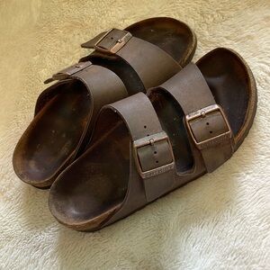 BIRKENSTOCK Sandals In Arizona Mocha Size 37
